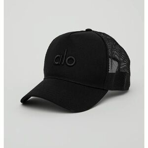 ALO Yoga Black Mesh Cap